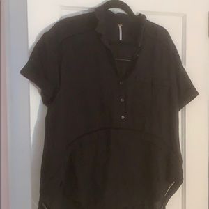 Black free people blouse
